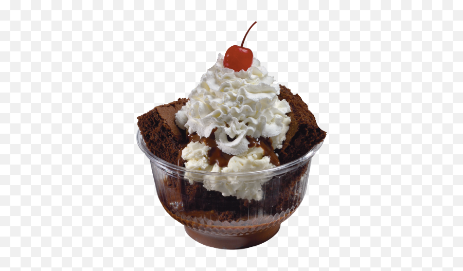 Brownie Ice Cream Sundae Png U0026 Free Brownie Ice Cream Sundae - Chocolate Ice Cream Cup Png Emoji,Ice Cream Sundae Emoji