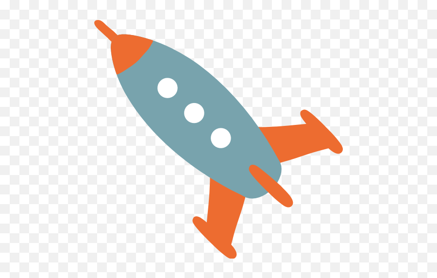 Missile Emoticon Emoji,Emoji Rocket