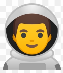 Man Astronaut Emoji - Emoji Astronauta,Man Emoji
