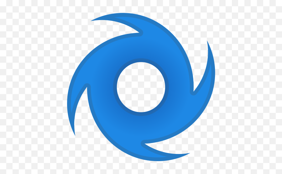 Cyclone Emoji - Circle,Tornado Emoji