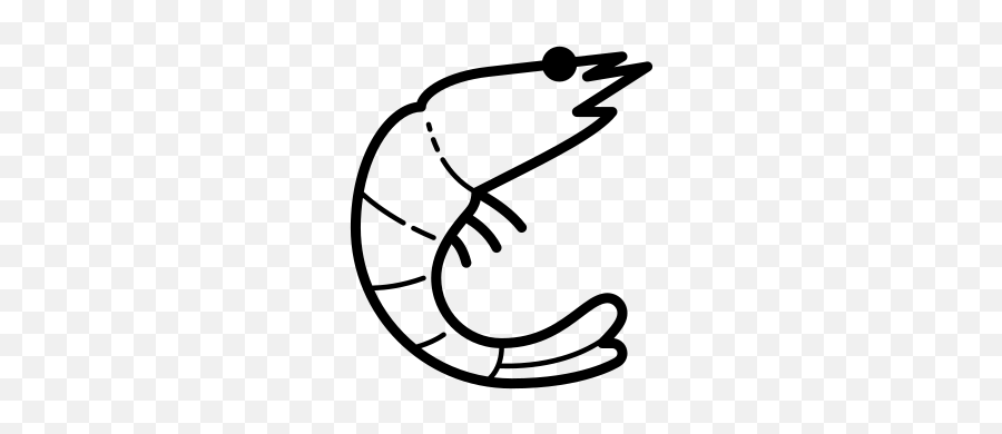 Prawn Icon - Shrimp Icon Png Emoji,Magnifying Glass Fish Emoji