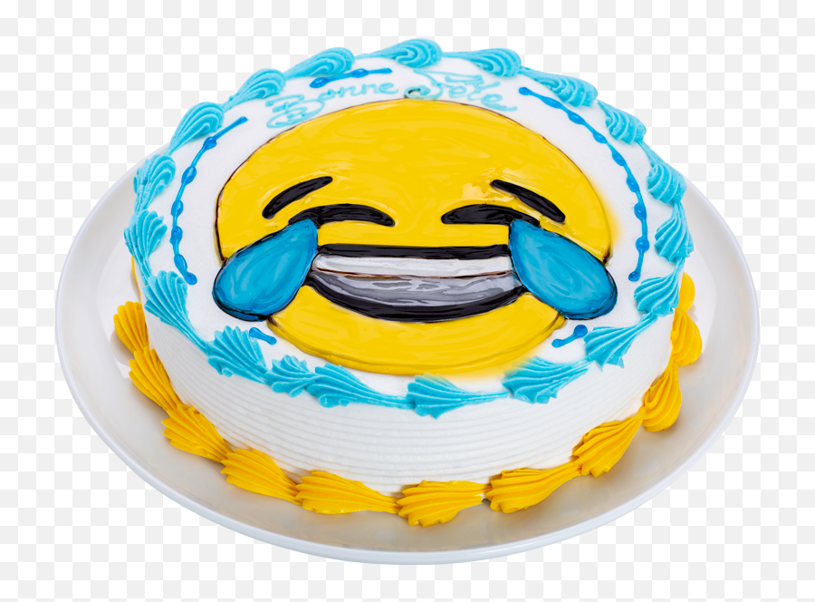 Emoji Qui Rit - Birthday Cake,Emoji Desserts