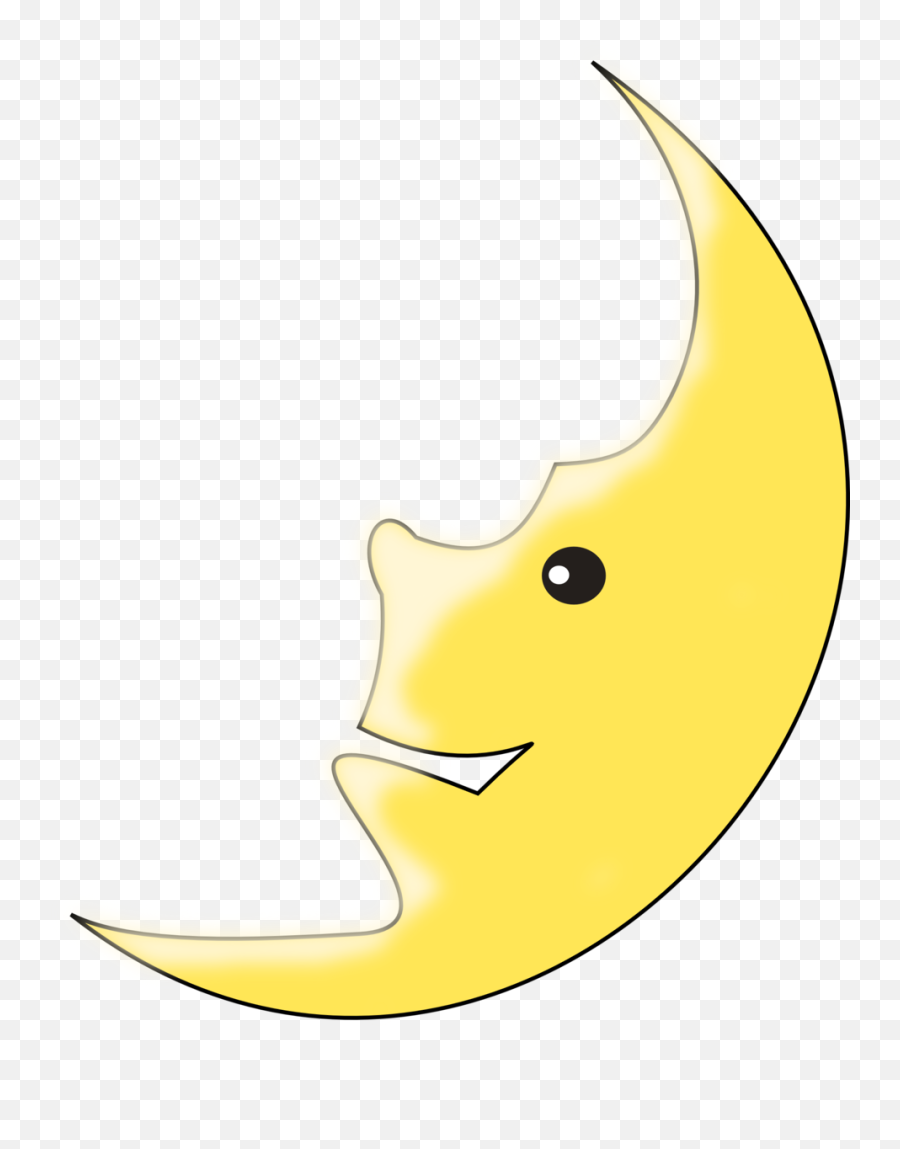 Public Domain Clip Art Image - Kartun Bulan Png Emoji,Crescent Moon Emoticon