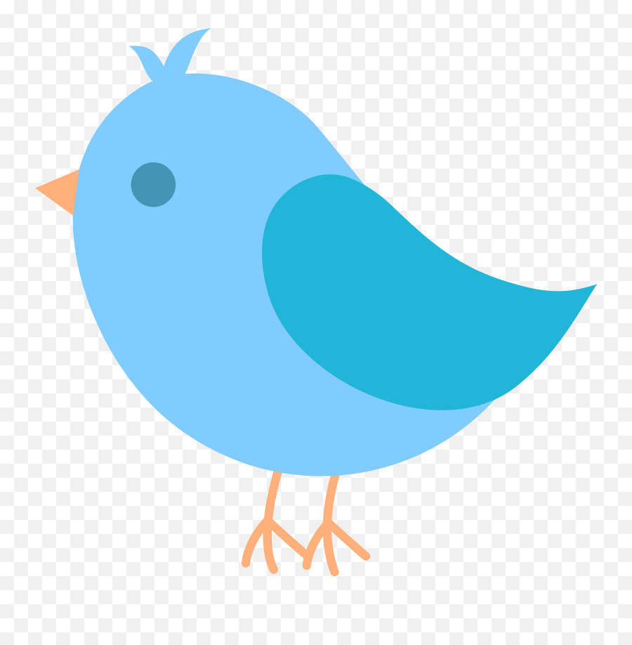 Cute Bird Clipart - Bird Clipart Cute Emoji,Bluebird Emoji