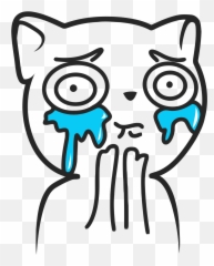 Angry Crying Face Meme - Cute Emoji