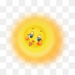 Free Sun Cartoon Transparent Download Emoji