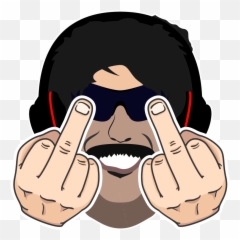 Picture - Dr Disrespect Transparency Emote Emoji,Dr Disrespect Emoji