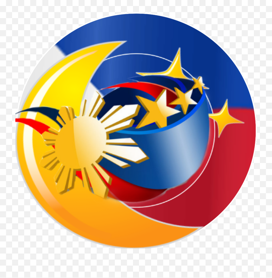 My Art Philippine Flag Art Logo - Filipino Flag Borders Design Emoji,Philippines Flag Emoji
