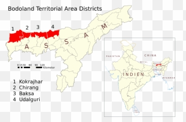 Bodoland Territorial Area Districts - Atlas Emoji,420 Emoji