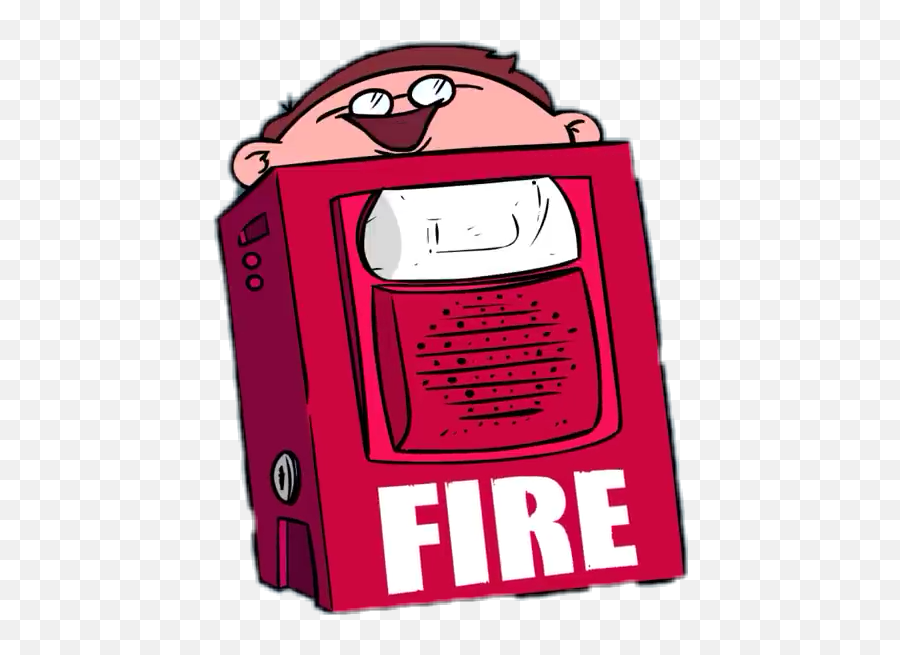 Fire Alarm Peter - Cartoon Emoji,Fire Alarm Emoji