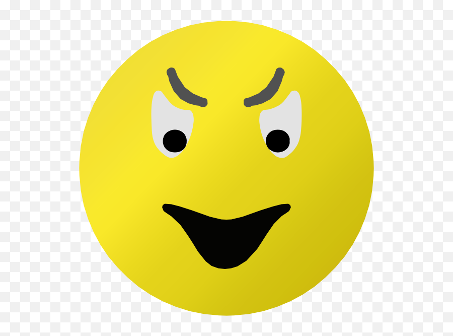 Smiley - Evil Clipart Emoji,Shark Emoji