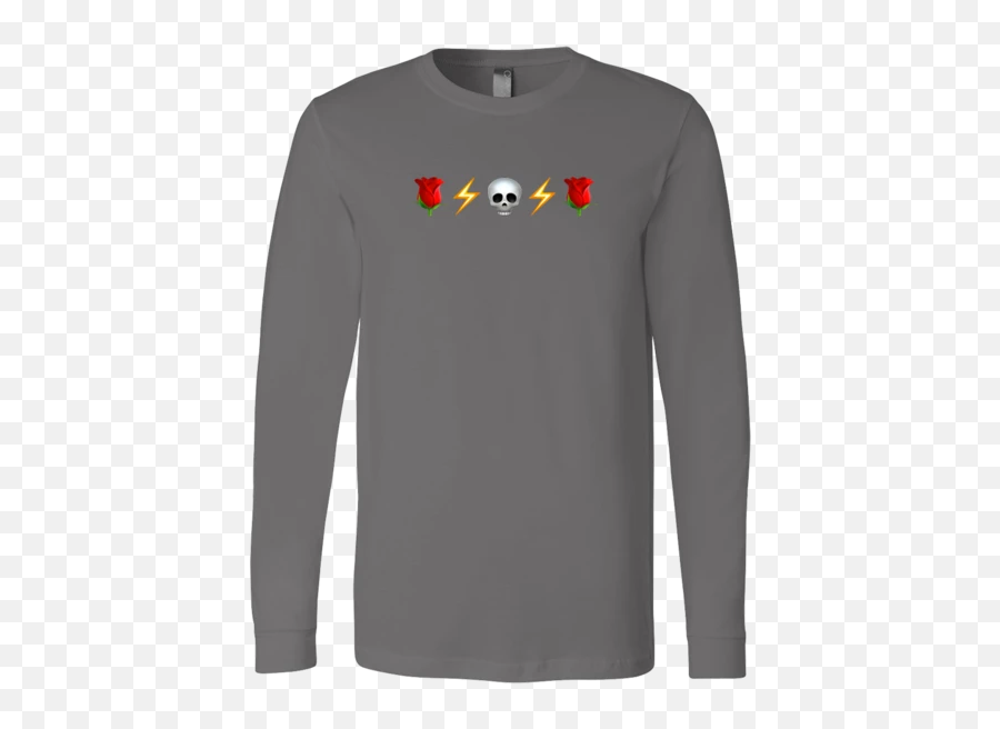 Grateful Emojis Unisex Long Sleeve T - Fullmetal Alchemist Long Sleeve,Grateful Emoji