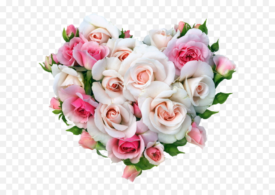 White Rose Heart Shape Png Image Free Download Searchpngcom - Bouquet Of Roses Png Emoji,Rose Emoji Png