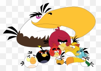 Download Angry Birds - Mighty Eagle From Angry Birds Png Mighty Eagle Angry Birds Game Emoji,Angry Birds Emojis