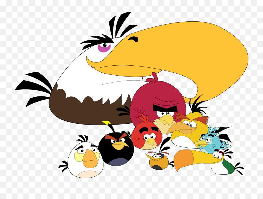 Download Angry Birds - Mighty Eagle From Angry Birds Png Mighty Eagle Angry Birds Game Emoji,Angry Birds Emojis