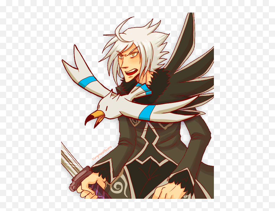 Top Amon Jokes Stickers For Android U0026 Ios Gfycat - Wingul Tales Of Xillia Wingull Emoji,Joking Emoji