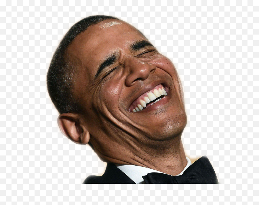 Obama Laugh - Sticker By Aquilesjaqueo Obama Laughing Png Emoji,Obama Emoji