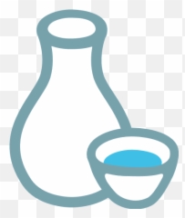 Bottle With Popping Cork Emoji For Facebook Email Sms -