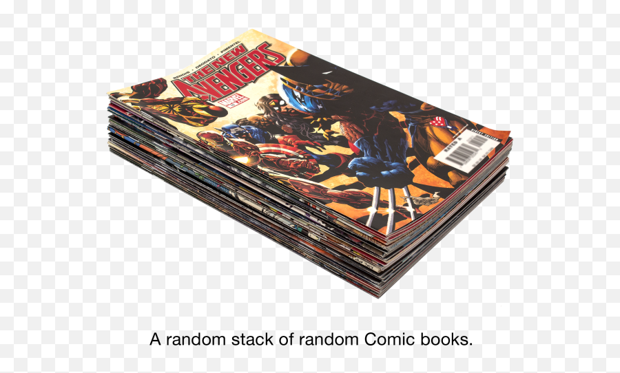 25 Random Marvel And Dc Comic Books Emoji,Stack Of Books Emoji