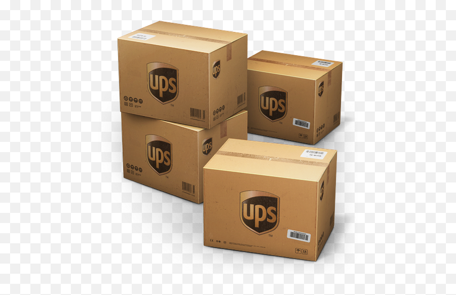 Ups Shipping Box Icon Container 4 Cargo Vans Iconset - Ups Shipping Box Emoji,Ups Emoji