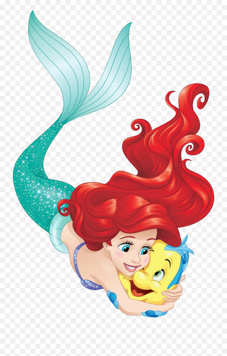 Ariel Png - Ariel And Flounder Png Emoji,Baby Named Emoji