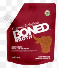 BONED Broth Certified Organic Bone in Canada - Packaging And Labeling Emoji