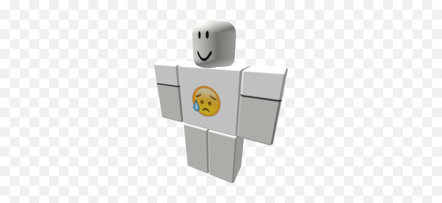 Relieved Emoji Head - Roblox