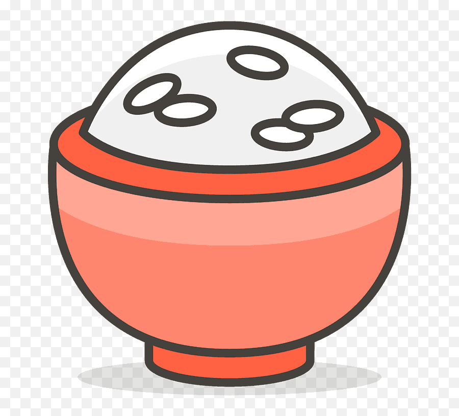 Cooked Rice Emoji Clipart - Animada Imagen De Arroz,Rice Emoji