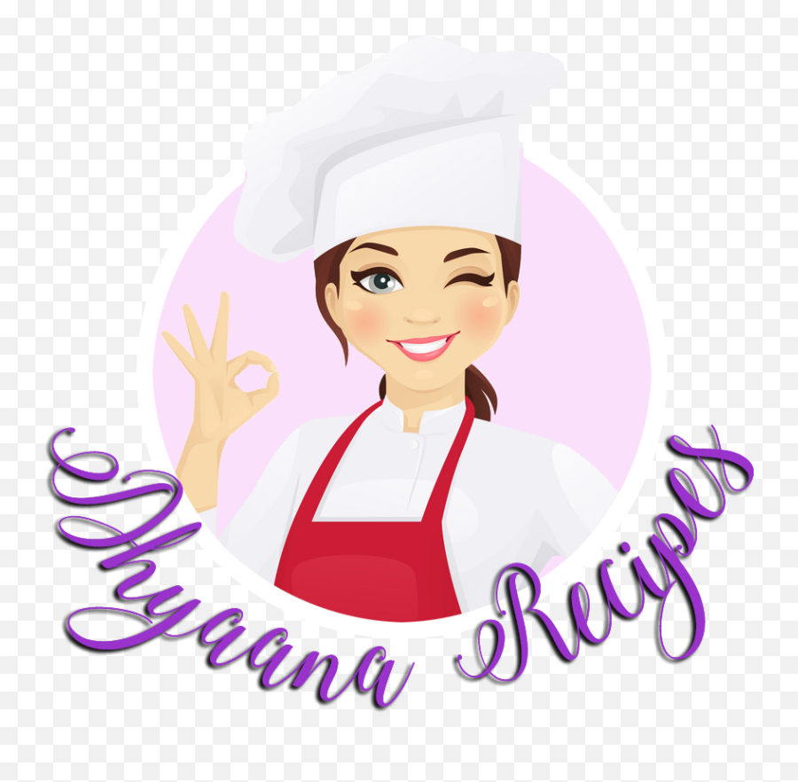 Dhyaana Recipes - Woman Chef Vector Png Transparent Png Vector Female Chef Png Emoji,Chef Hat Emoji