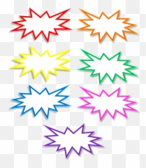 Sales Labels Sun Bursts Sunbursts - Star Transparent Emoji