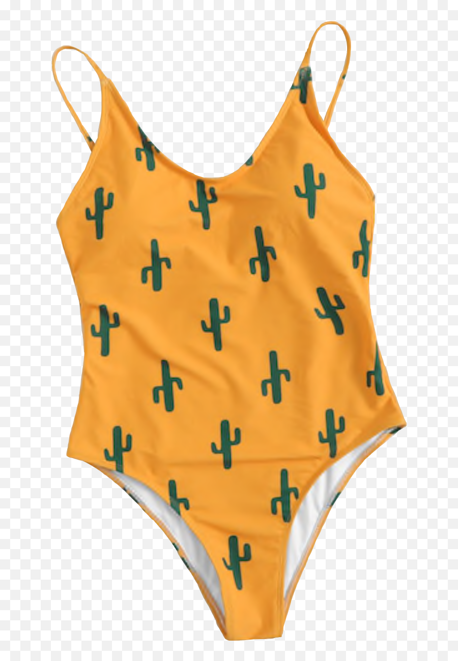 Swim Swimsuit Beach Summer Tumblr - Yellow Aesthetic Bathing Suit Emoji,Swimsuit Emoji