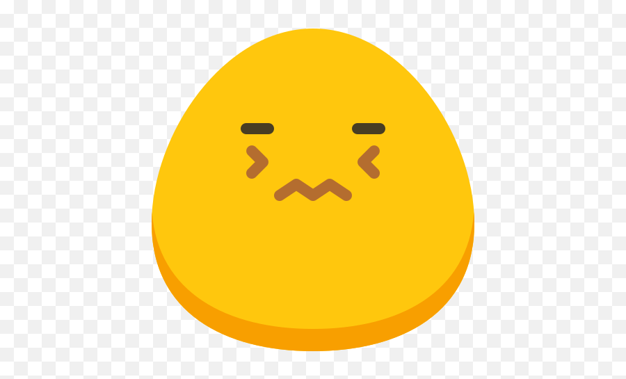 Disgusted - Circle Emoji,Disgusted Emoji