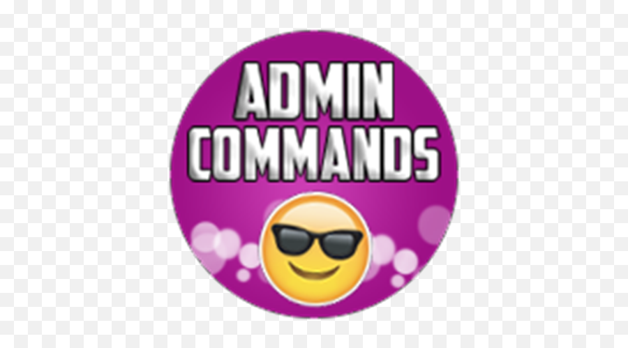 Admin Commands Updated Commands - Free Admin Icon Roblox Emoji,Roblox Emoji List