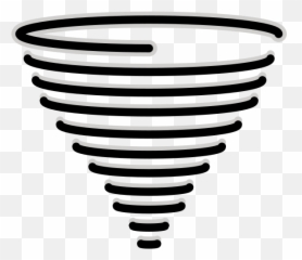 Cloud With Tornado - Circle Emoji,Tornado Emoji