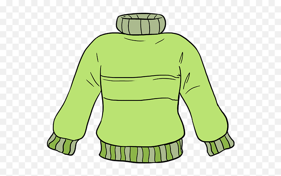 How To Draw A Sweater - Sweater Emoji,Emoji Jumpers