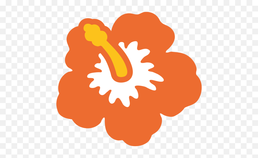 Hibiscus Emoji - Android Hibiscus Emoji,Hibiscus Emoji