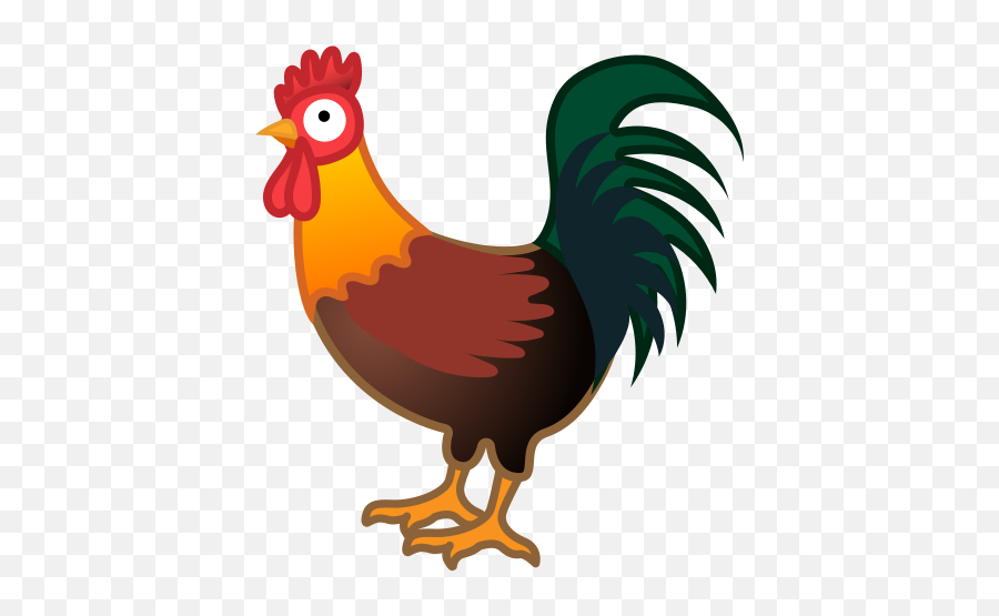 Rooster Emoji - Rooster Emoji,Bird Emoji