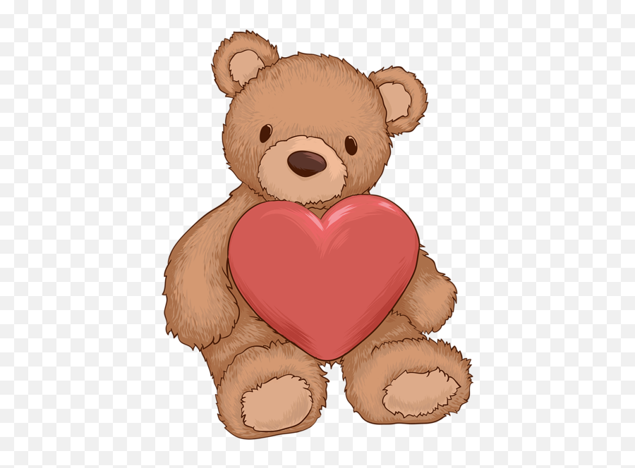 Free Teddy Bear Clipart Transparent - Teddy Bear Heart Clip Art Emoji,Emoji Teddy Bears