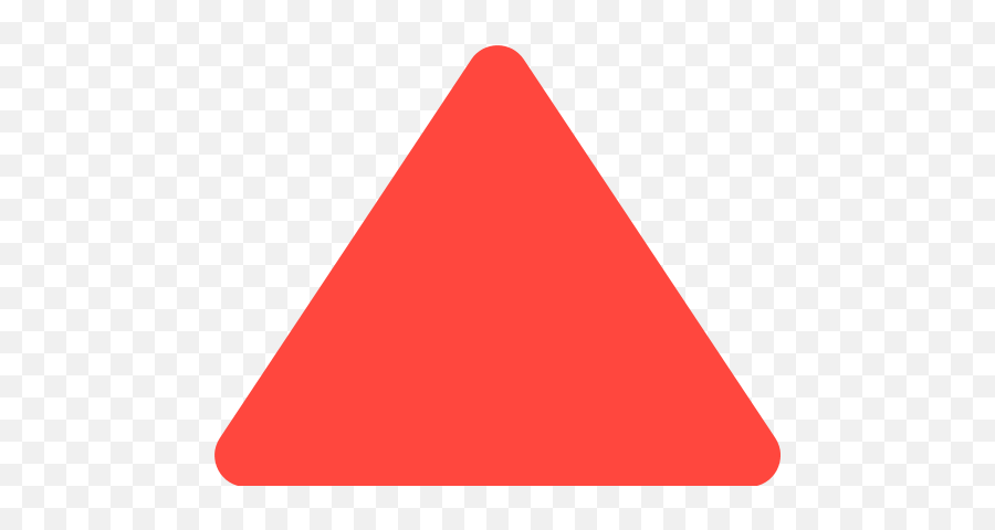 Up - Red Triangle Fire Emoji,Pyramid Emoji
