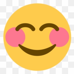 Blush Emoji Png Picture - Emoji Face Blush,Flirt Emoji