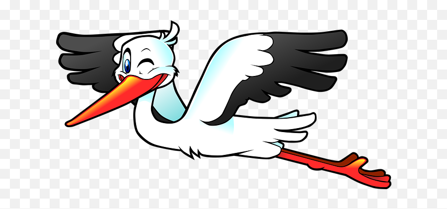 Free Wink Smiley Illustrations - Stork Clip Art Emoji,Fly Emoji