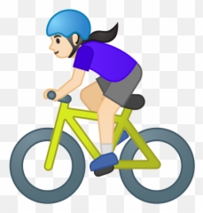 Light Skin Tone Emoji - Emoji Ciclista Whatsapp,Bicycle Emoji