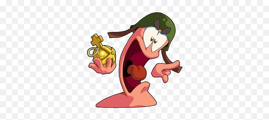 Worms Game Png - Worms Png Emoji,Thinking Rope Emoji
