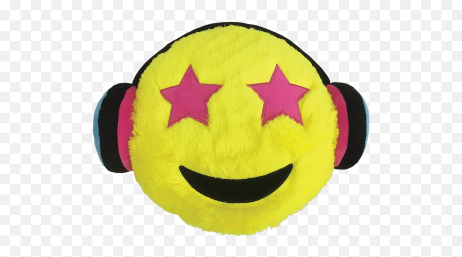Iscream Headphones Emoji Pillow - Emoji Pillow,Popcorn Emoji