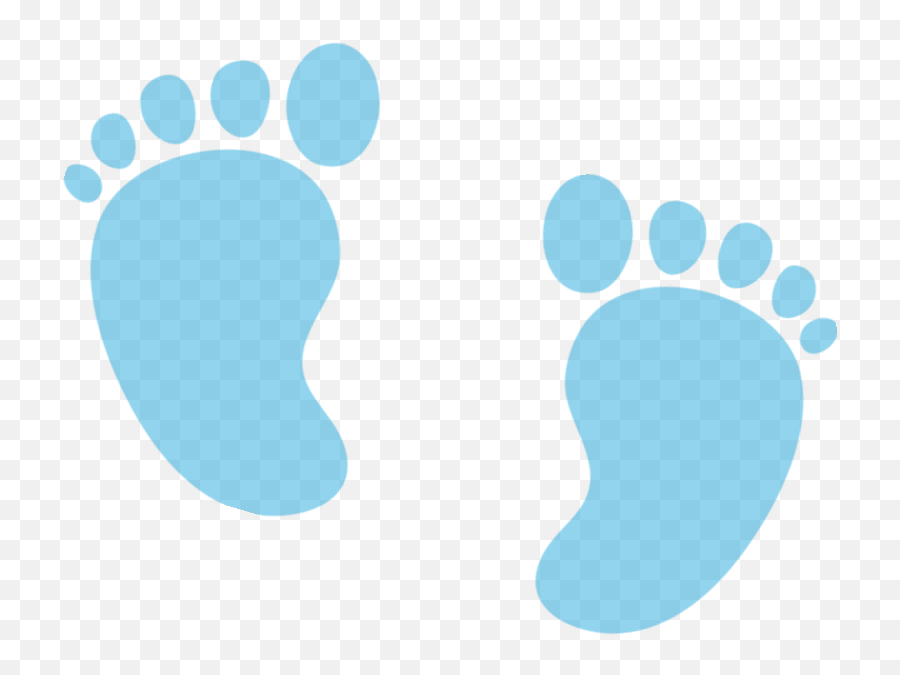 Babyfeet Baby Feet Footprint Print Pastel Blue Boy Over - Blue Baby Footprints Png Emoji,Footprint Emoji