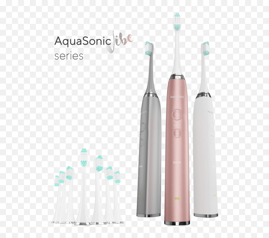Aquasonic Vibe Series Ultrasonic Whitening Toothbrush - Plastic Emoji,Is There A Toothbrush Emoji