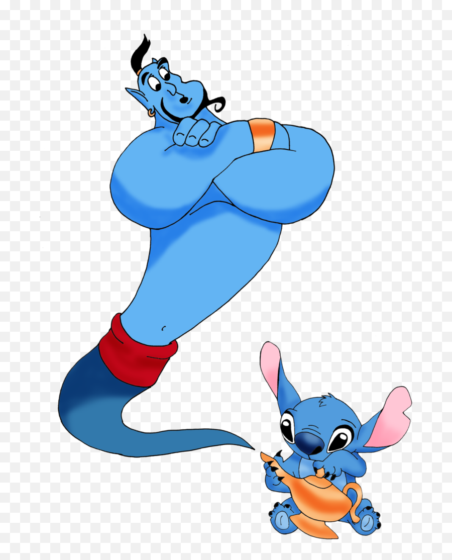 Genie - Stitch Drawing Emoji,Genie Emoji