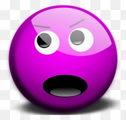 The Monster Within My Hopeful Brain - Green Red Emoji Face