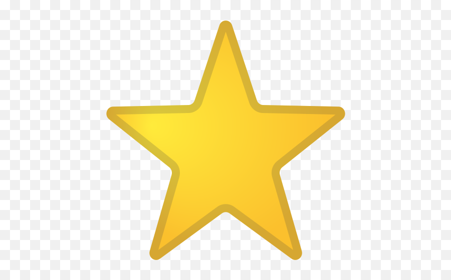 Star Free Icon Of Noto Emoji Travel U0026 Places Icons - Gold Star Clipart,Noto Emoji