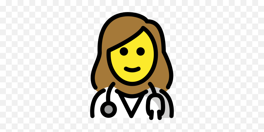 Woman Health Worker Emoji - Cartoon,8d Emoji